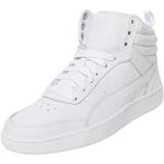 Baskets montantes Puma Rebound blanches Pointure 38 look casual pour homme 