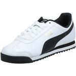 Chaussures de sport Puma Roma blanches en cuir vegan légères Pointure 47 look fashion pour homme 