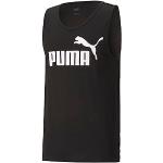 T-shirts basiques Puma noirs en coton Taille L look casual pour homme en promo 