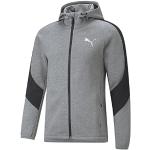 Sweats Puma Evostripe gris à capuche Taille S look fashion pour homme 
