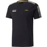 T-shirts de sport Puma noirs Porsche Taille M look fashion pour homme 