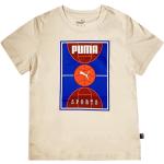 T-shirts à col rond Puma beiges Taille 11 ans pour fille de la boutique en ligne Miinto.fr avec livraison gratuite 