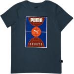 T-shirts Puma bleus Taille 11 ans pour fille de la boutique en ligne Miinto.fr avec livraison gratuite 