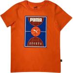 T-shirts à imprimés Puma orange Taille 11 ans pour fille de la boutique en ligne Miinto.fr avec livraison gratuite 