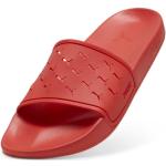 Claquettes de piscine Puma Leadcat rouges Pointure 47 look fashion pour homme 