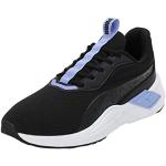 PUMA Women's Sport Shoes LEX NOVA SHINE WN'S Road Running Shoes, PUMA BLACK-ELEKTRO PURPLE-PUMA WHITE, 36