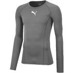 Vêtements de sport Puma Liga gris Taille S pour homme en promo 