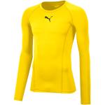 Sous-vêtements techniques Puma Liga jaunes Taille XL pour homme en promo 