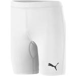 Shorts de sport Puma Liga blancs en polyester respirants Taille M pour homme en promo 
