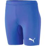 Shorts de sport Puma Liga bleus en polyester respirants Taille XXL pour homme en promo 