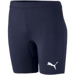 Shorts de sport Puma Liga bleues foncé en polyester respirants Taille XXL pour homme en promo 