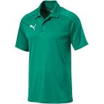 Polos de sport Puma Liga verts en polyester à manches courtes Taille S pour homme en promo 