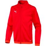 Vestes de sport Puma Liga rouges en polyester enfant respirantes look fashion en promo 