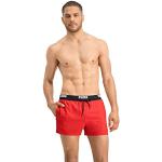 Shorts de bain Puma rouges Taille XXL look fashion pour homme en promo 