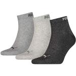 PUMA Lot de 3 paires de chaussettes de sport unisexes Clyde 35-38 39-42 43-46 47-49 Noir Blanc Gris Bleu Taille : 35-38 Choix de couleurs : Anthracite/L Mel Grey (800)