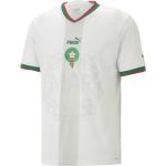 Maillots du Maroc Puma blancs en polyester Taille S look fashion 