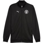 Vestes noires en polyester à motif ville Manchester City F.C. respirantes à manches longues Tailles uniques 