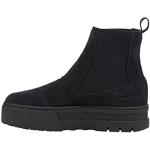 Boots Chelsea Puma Mayze noires en daim Pointure 37 look fashion pour femme 