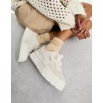 Baskets à lacets Puma Mayze blanches en cuir à lacets Pointure 40,5 look casual pour femme en promo 