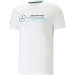 Shorts Puma Mercedes AMG Petronas blancs en jersey à motif voitures F1 Mercedes AMG Petronas pour homme 