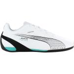 Chaussures blanches en cuir F1 Mercedes AMG Petronas Pointure 43 look fashion pour homme 