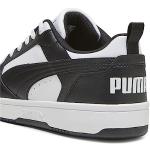 Chaussures de sport Puma Rebound blanches en cuir synthétique Pointure 39 look fashion 