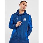 Vestes de sport bleues Olympique de Marseille pour homme 
