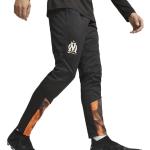 Survêtements de foot Puma noirs Olympique de Marseille Taille XS look fashion pour homme 