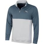 Vêtements de sport Puma Golf bleu ciel en polyester Taille L look color block pour homme 