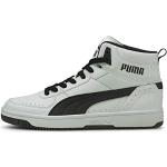 Baskets montantes Puma Rebound JOY blanches en cuir synthétique look casual en promo 