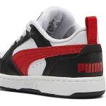 Chaussures multisport Puma Rebound rouge en toile à élastique Pointure 30 look fashion pour enfant 