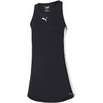 Robes de tennis Puma teamLIGA noires Taille S look fashion pour femme 