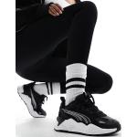 Baskets à lacets Puma RS-X noires en caoutchouc réflechissantes à lacets Pointure 38,5 look casual pour femme en promo 