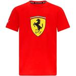 T-shirts à manches courtes Puma Ferrari rouges enfant Ferrari look fashion 