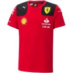 PUMA Scuderia Ferrari - T-Shirt de l'équipe 2023 pour Enfants - Rouge - Taille: 110