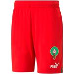 Shorts de football Puma rouges Taille S en promo 