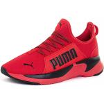 Baskets Puma Softride rouges sans lacets à élastiques look fashion pour homme 