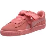 PUMA Suede Heart SNK Jr Sneakers Basses, Shell Pink-Shell Pink, 37.5 EU