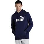 Sweats Puma Essentials bleues foncé en caoutchouc à capuche Taille 3 XL look fashion pour homme 