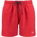 Shorts de sport Puma rouges en polyester respirants Taille S pour homme en promo 