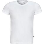 T-shirts Puma Essentials blancs made in France Taille XS pour homme en promo 