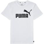 T-shirts Puma blancs enfant éco-responsable Taille 16 ans en promo 
