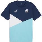 T-shirts Puma blancs Olympique de Marseille Taille M look sportif 