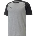 T-shirts col rond Puma Casuals gris respirants à manches courtes à col rond Taille M look casual pour homme en promo 