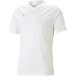 Maillots de sport Puma blancs en polyester respirants à manches courtes Taille S pour homme en promo 