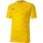 PUMA teamFINAL 21 Graphic Jersey Maillot Homme, Cyber Yellow-Spectra Yellow, L