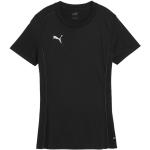 T-shirts Puma Casuals noirs à manches courtes respirants à manches courtes à col en U Taille XXL look casual pour femme en promo 