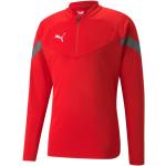 Vêtements de sport Puma rouges en polyester respirants à manches longues Taille L pour homme en promo 