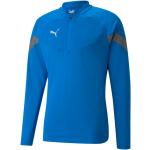 Vêtements de sport Puma bleus en polyester respirants à manches longues Taille 3 XL pour homme en promo 