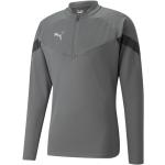 Vêtements de sport Puma gris en polyester respirants à manches longues Taille 3 XL pour homme en promo 